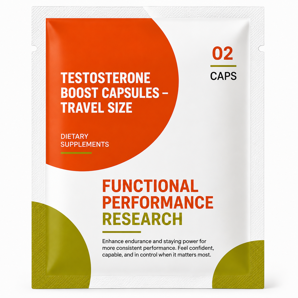 Testosterone Boost Capsules - Travel Size